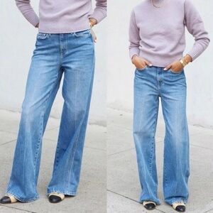 AYR Blue Flare Wide Leg Jeans Vintage-Inspired